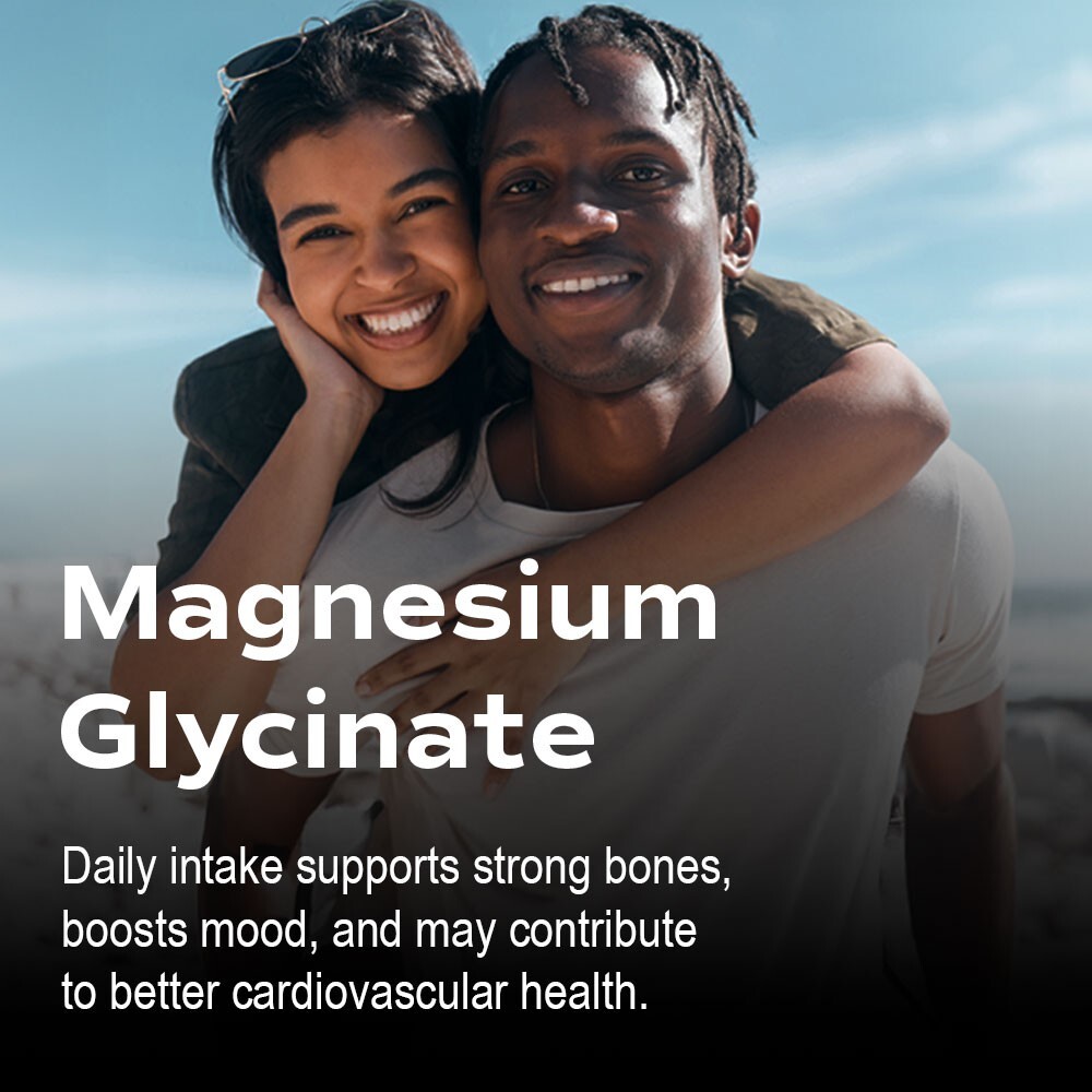 Magnesium Glycinate 500mg – 240 Capsules | 8-Month Supply | USA Formulated Premi