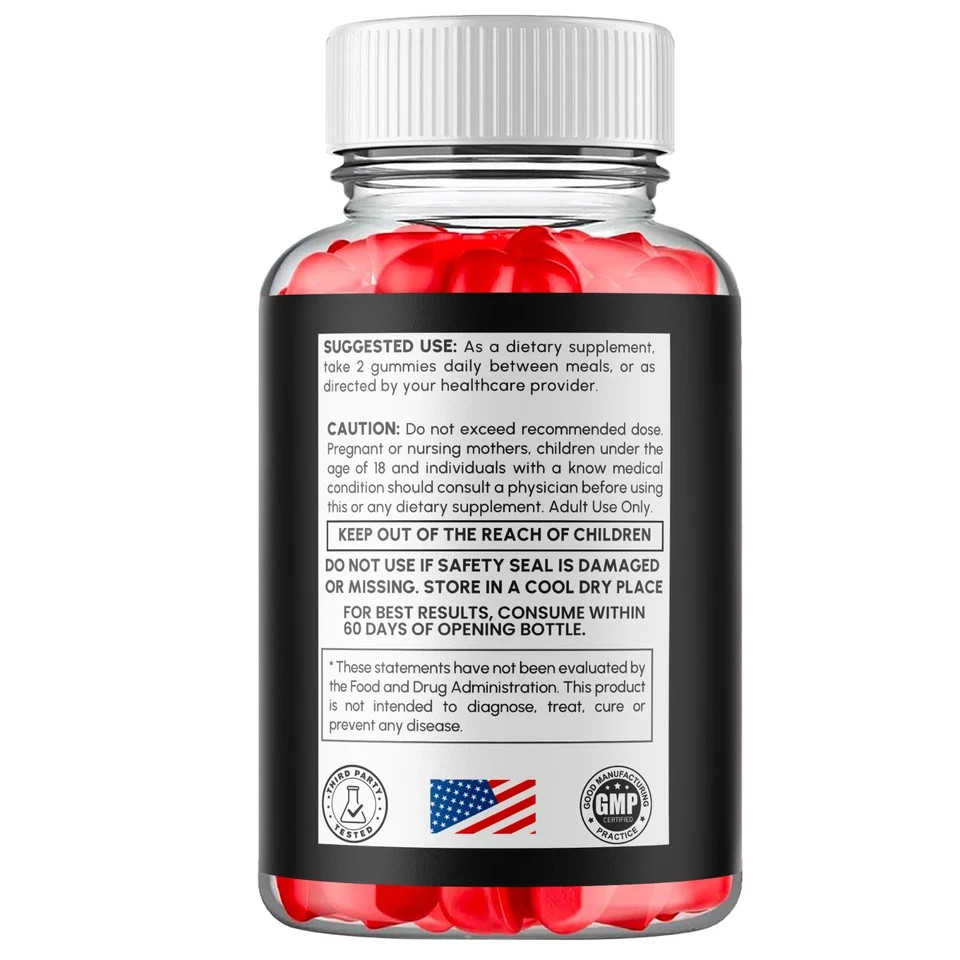 (5 Pack) Balance Blends Advanced Male Support Supplement BalanceBlends 300Gummys