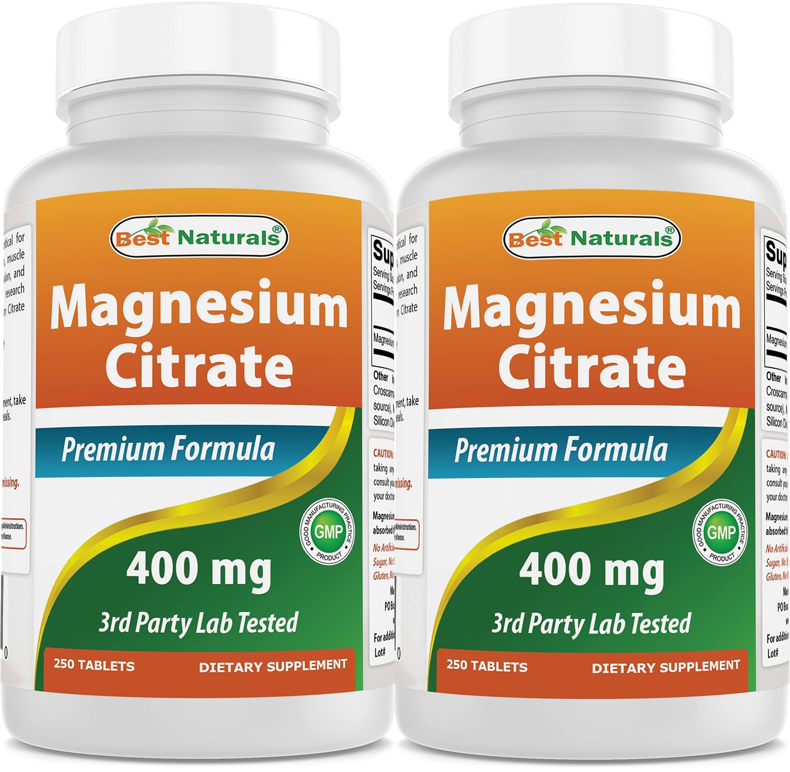 Best Naturals Magnesium Citrate (Citrato de Magnesio) 250 Count (Pack of 1)