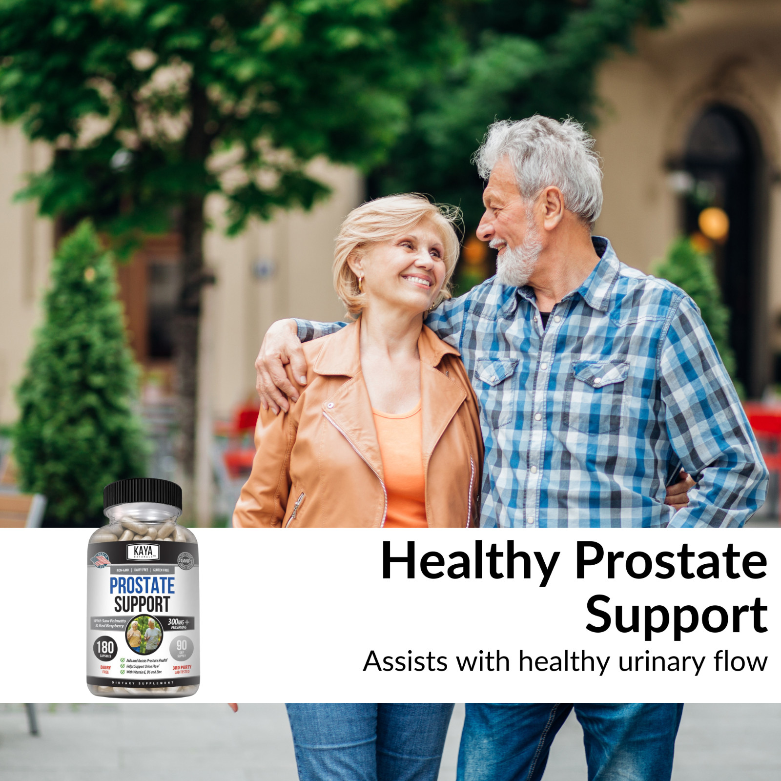 Prostate Health Supplement 180ct DHT & Beta Blocker Bladder Health Control