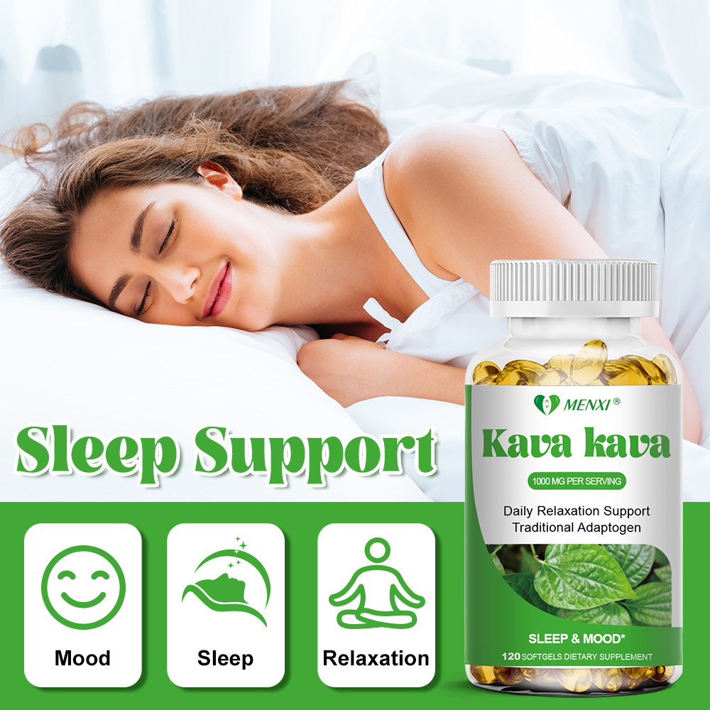 Natural Relaxing Mood Sleep Support 120 Vegan Capsules 1000mg Extra Strength USA