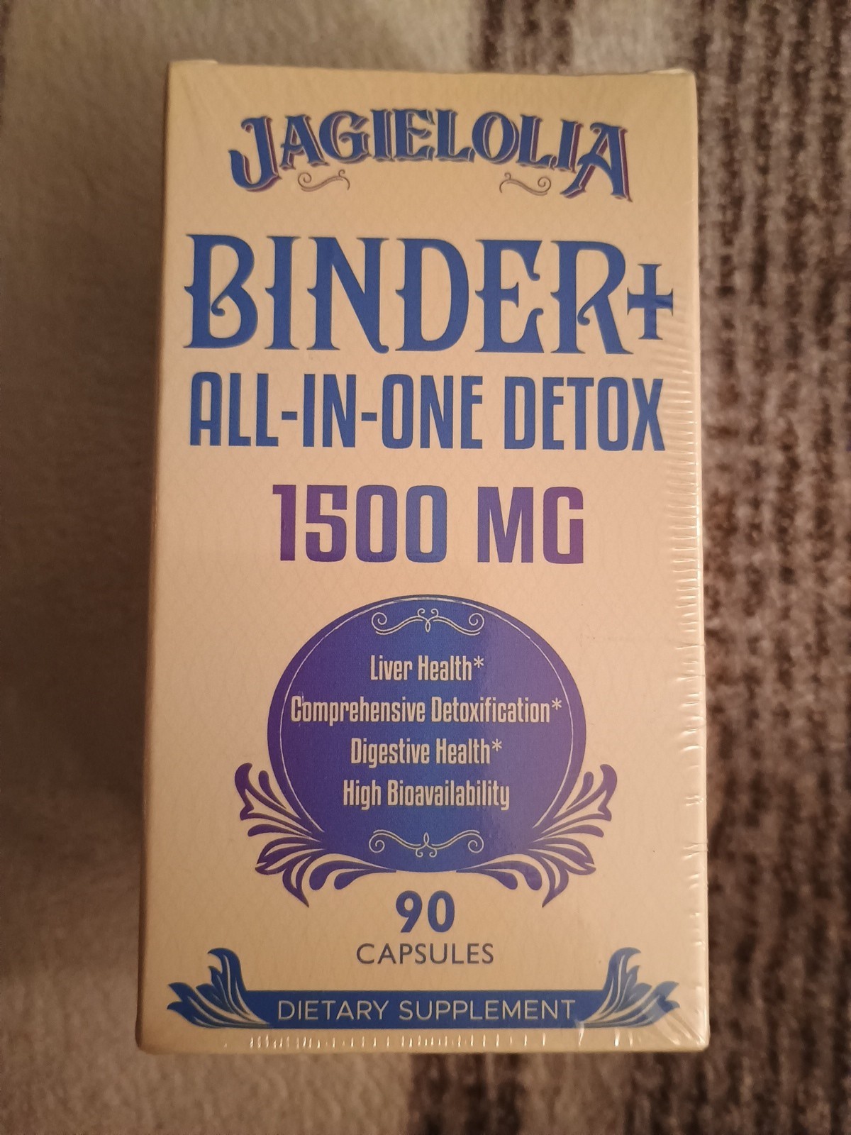 Jagielolia All-in-One Detox Binder Supplement 1500 MG High Bioavailability