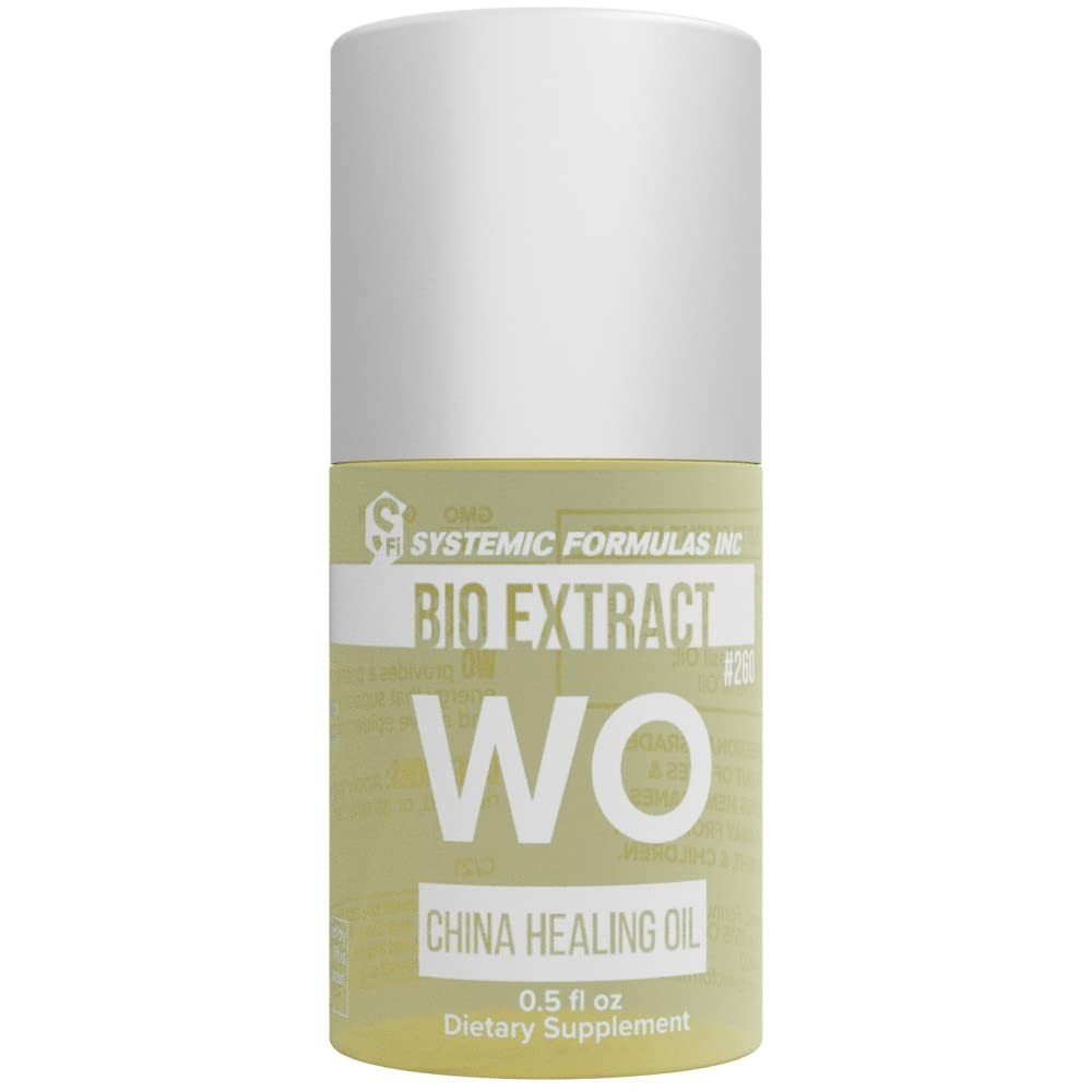Systemic Formulas WO – China Healing Oil 0.5 FL OZ, Bio Extract #260