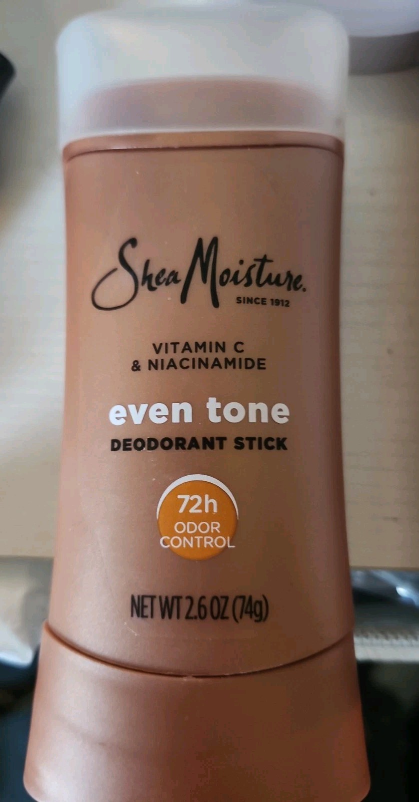 SheaMoisture Deodorant Stick for 72h Odor Control Fresh 2.6 Ounce (Pack of 1)