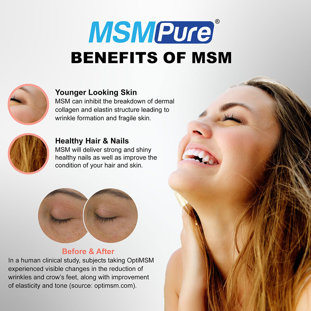 Kala Health MSMPure MSM Tablets, 1,000mg per tablet
