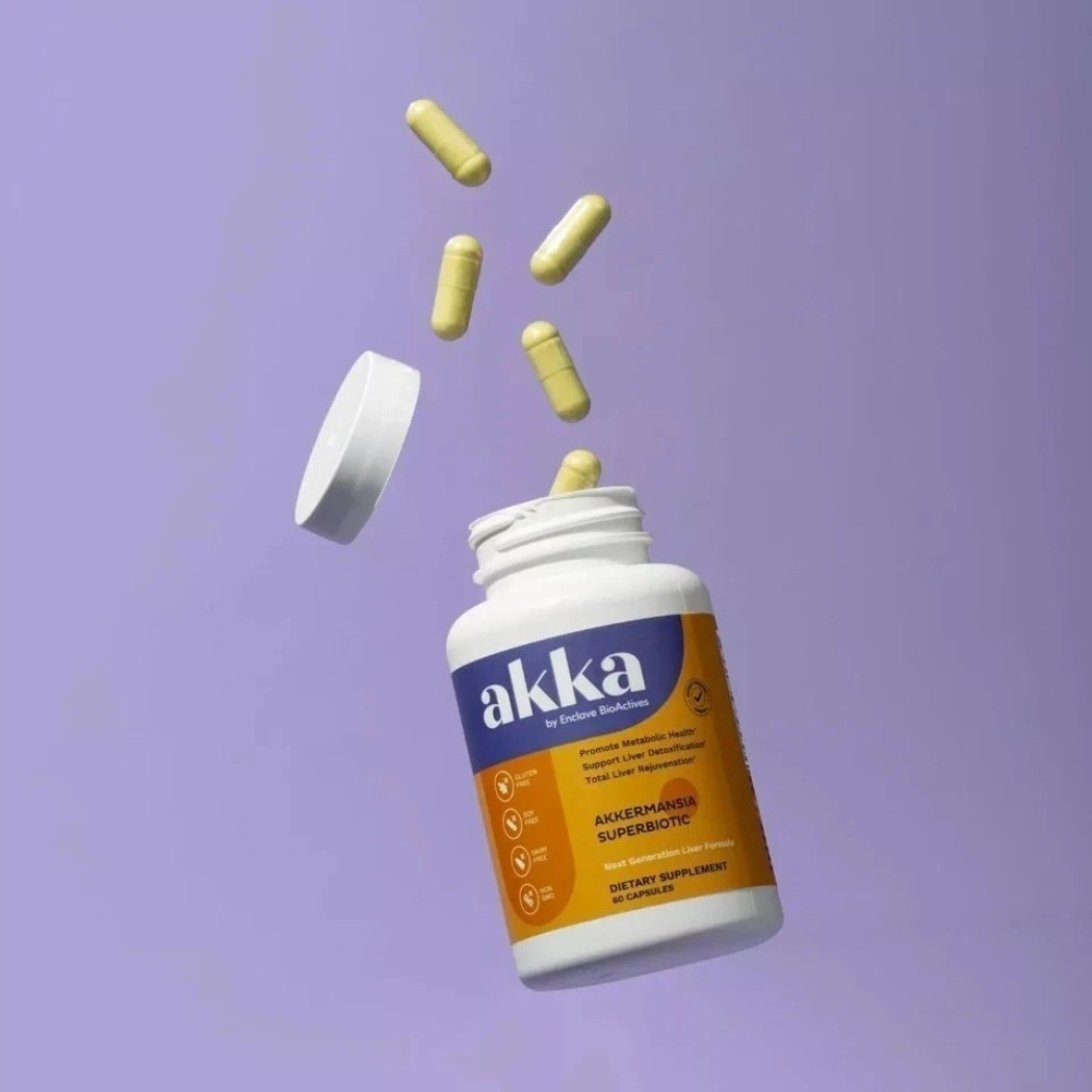 3PCS AKKA Premium Milk Thistle Superbiotic Dietary Supplement Capsules