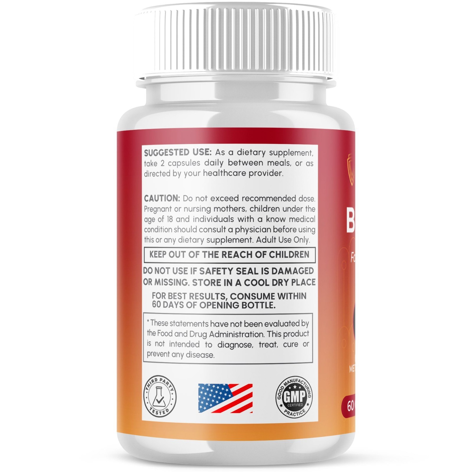 (1 Pack) Glycoguard Advanced Blood Health Support Formula Glyco Guard 60 Caps
