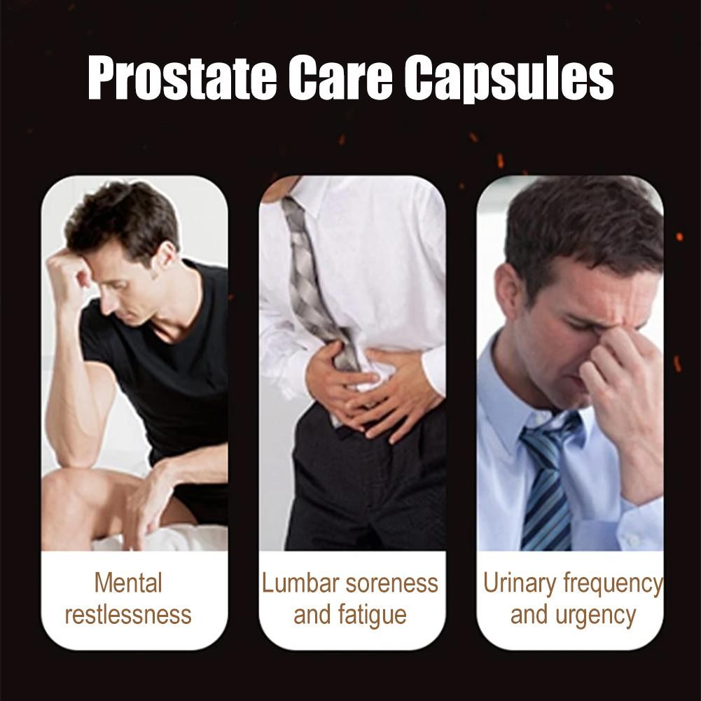 1-5X Prostate Health Softgels Support For Men Wellness Health Natural Care