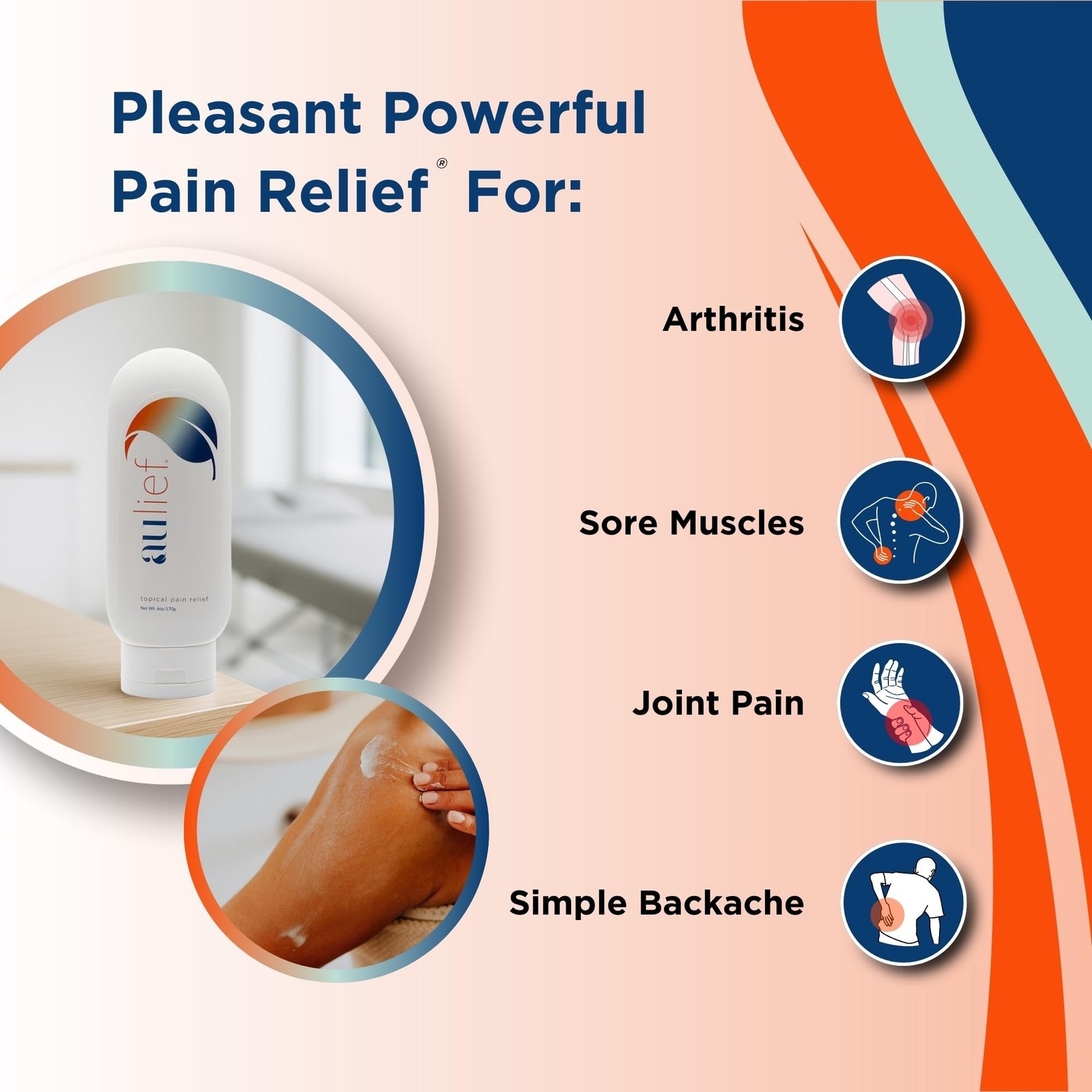 China-Gel Aulief Pain Relief Cream Arthritis & Muscle Rub for Sore … Fast Ship