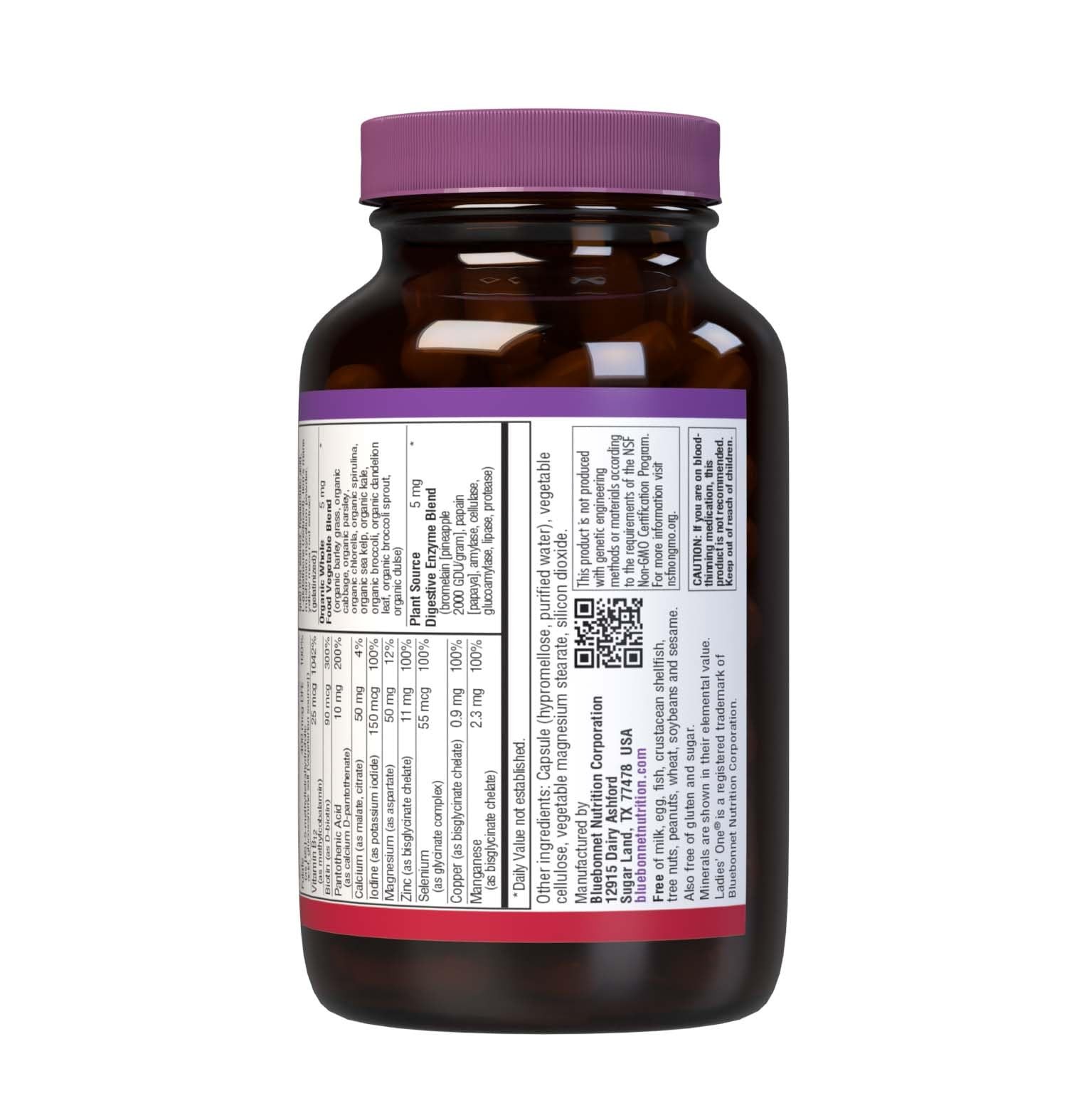 Bluebonnet Nutrition Ladies’ ONE 40+ Whole 60 Count (Pack of 1), No Color