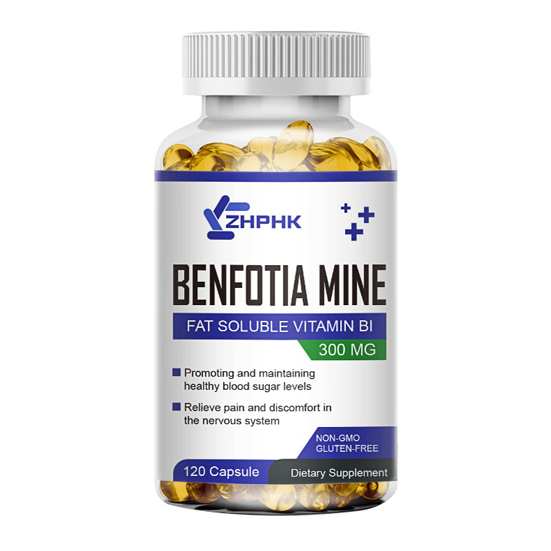 240 Benfotiamine Capsules 300mg Fat Soluble Thiamine Vit B1 NON-GMO,Gluten Free