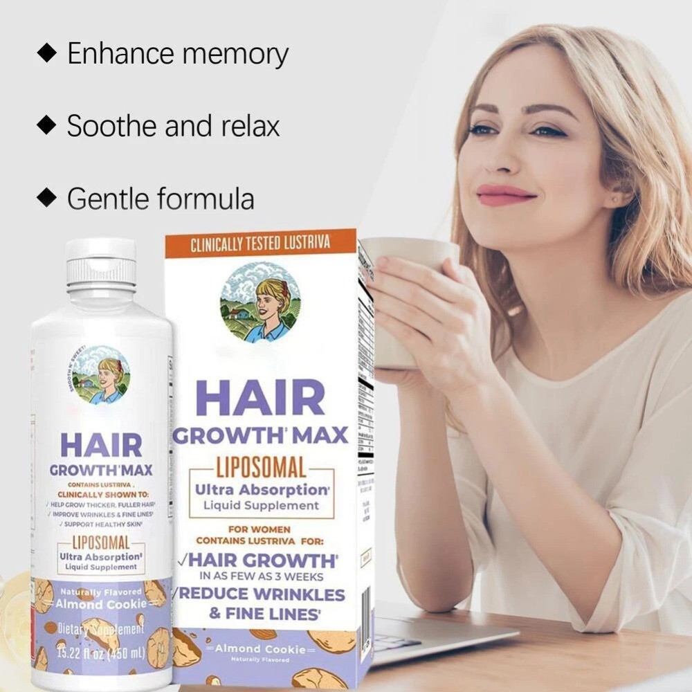 Mary Ruth’s Women’s Scalp Growth MAX Lipsomal With Lustriva (15.22 Fl Oz)NEW