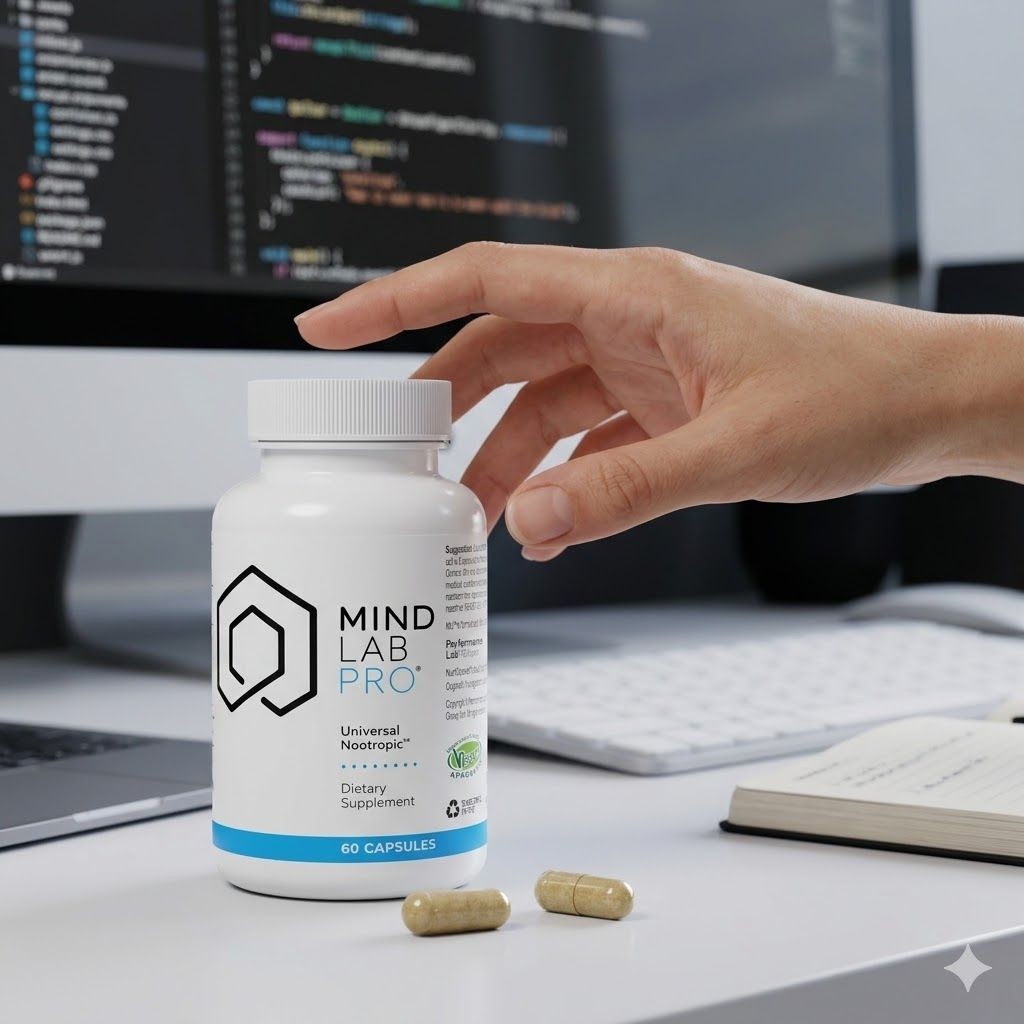 Universal Nootropic Brain Support Capsules 60ct – 2 Pack – Focus & Memory Aid