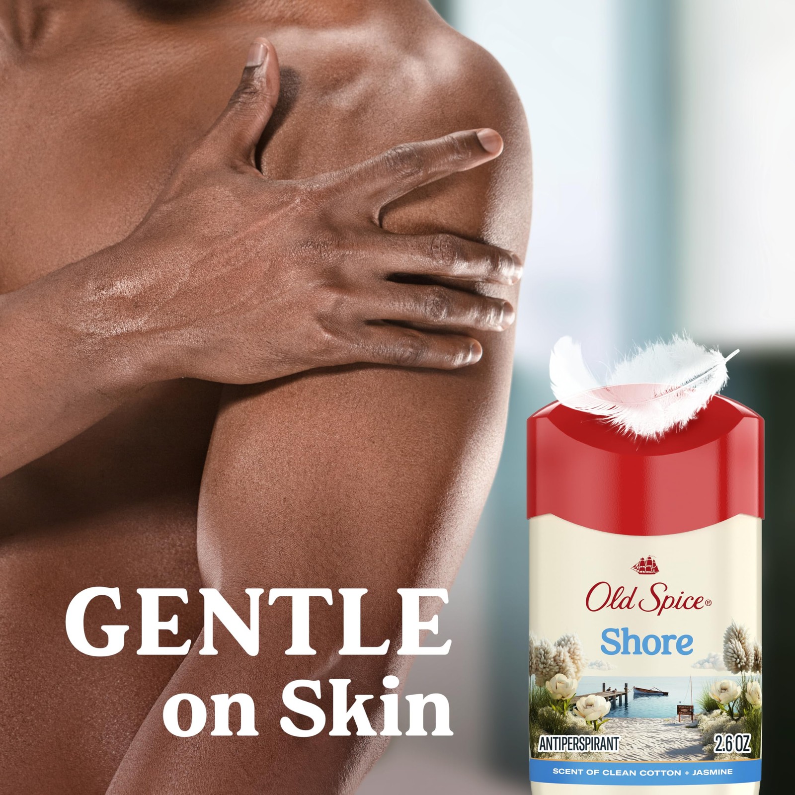 Old Spice Antiperspirant & Deodorant for Men, Shore, 2.6 Ounce (Pack of 1)