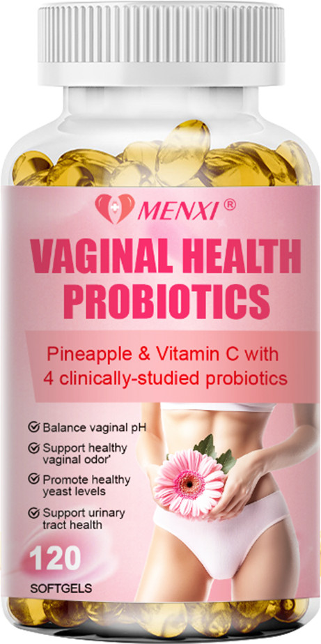 URO O Positiv Vaginal Probiotics for Women pH Balance with Prebiotics 120 COUNT