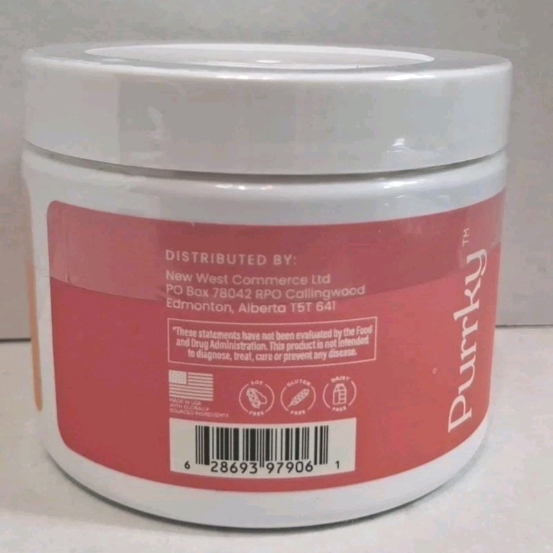 PURRKY 7-in 2 ZNAD+ Based Vitamin Based Vitamin Dietary Supplement Exp. 08/2028