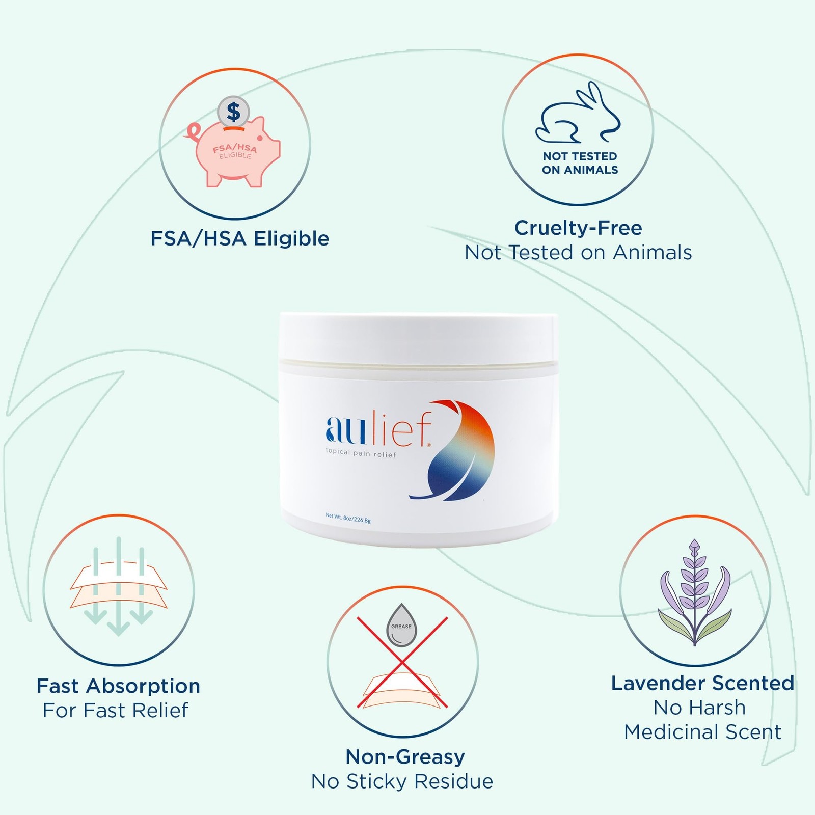 China-Gel Aulief Pain Relief Cream Arthritis & Muscle Rub for Sore … Fast Ship