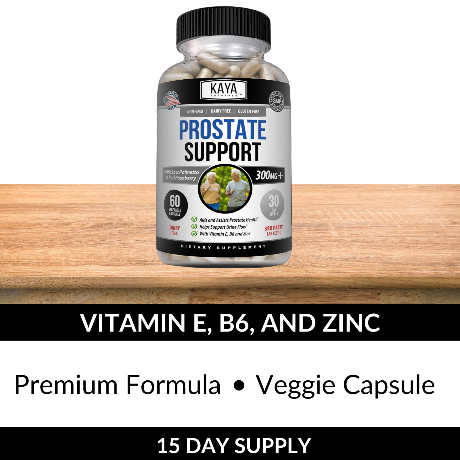 Prostate Supplement – Reduce Frequent Urges to Urinate – Compare to Super Beta