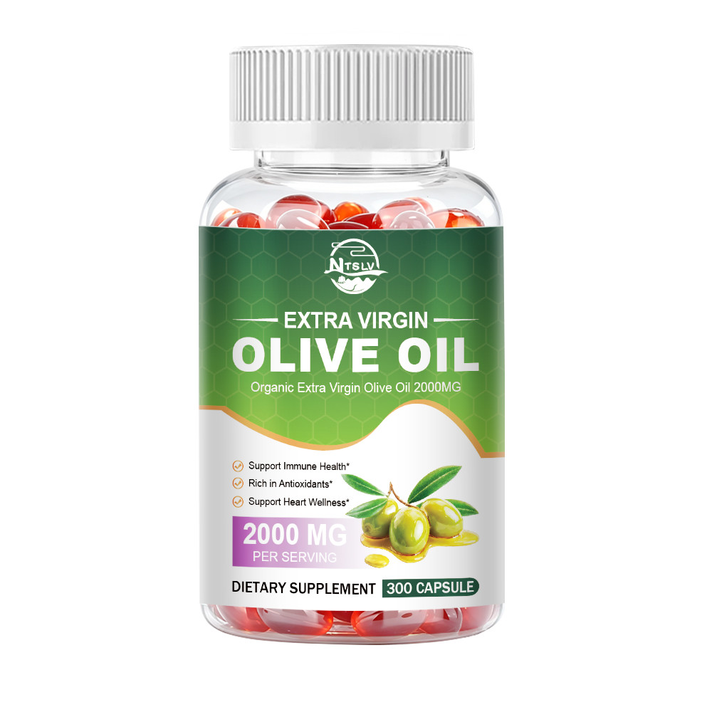 Olive Oil 2000mg 300 Capsules Heart Wellness Dietary Supplement