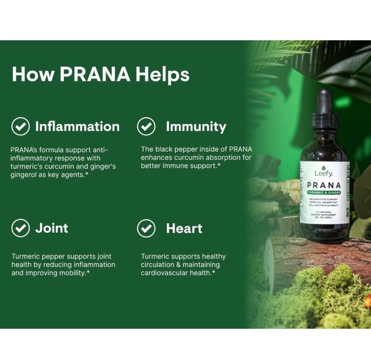 Leefy Organics PRANA 2FL Oz 59ml
