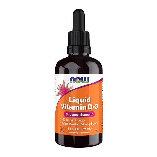 NOW FOODS Vitamin D-3 Liquid 2 fl oz