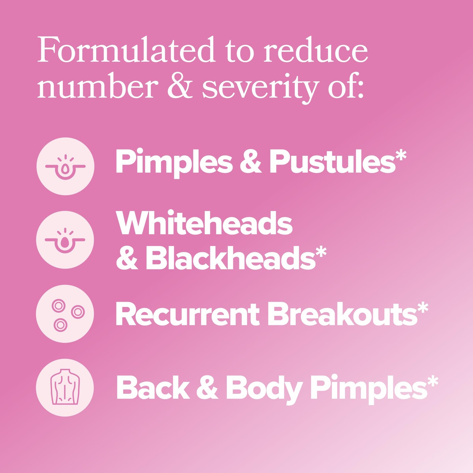 O Positiv FLO Acne Capsules – Reduce Number and Severity of Pimples, Whiteheads,