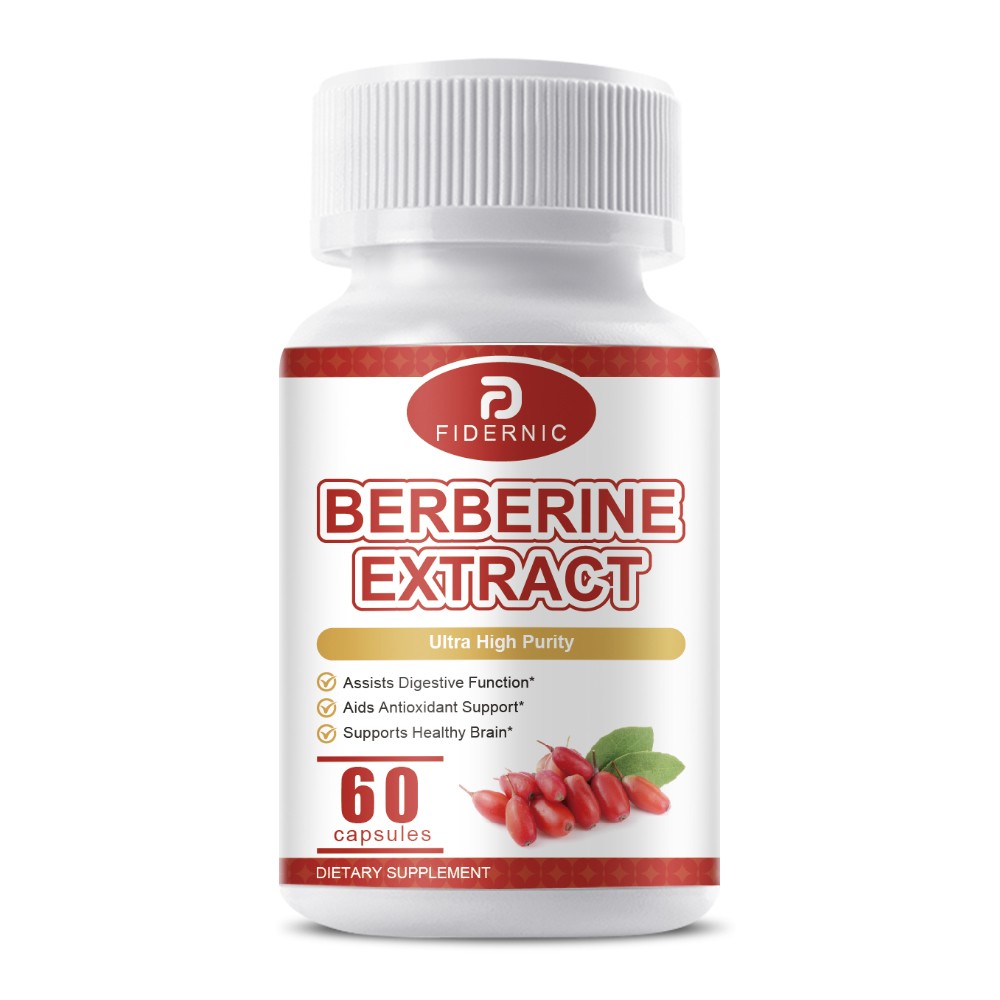 Berberine Hcl 1200Mg Tablet/capsules Support Blood Sugar Supplement Immune Vegan