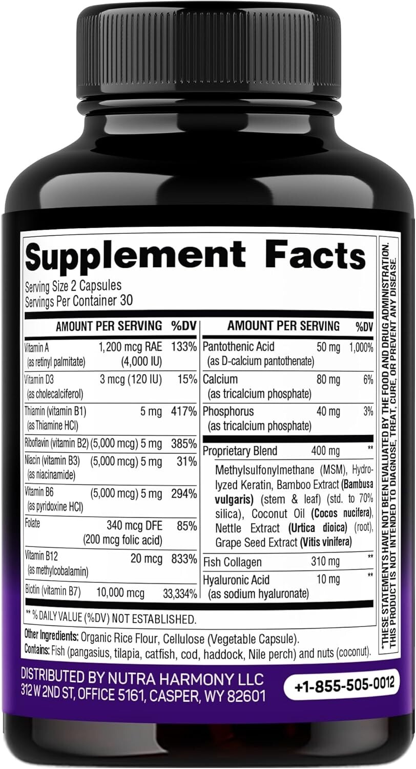 Biotin + Collagen – – Radiant Skin Anti-aging Softgelsules 60 – Softgelsules.