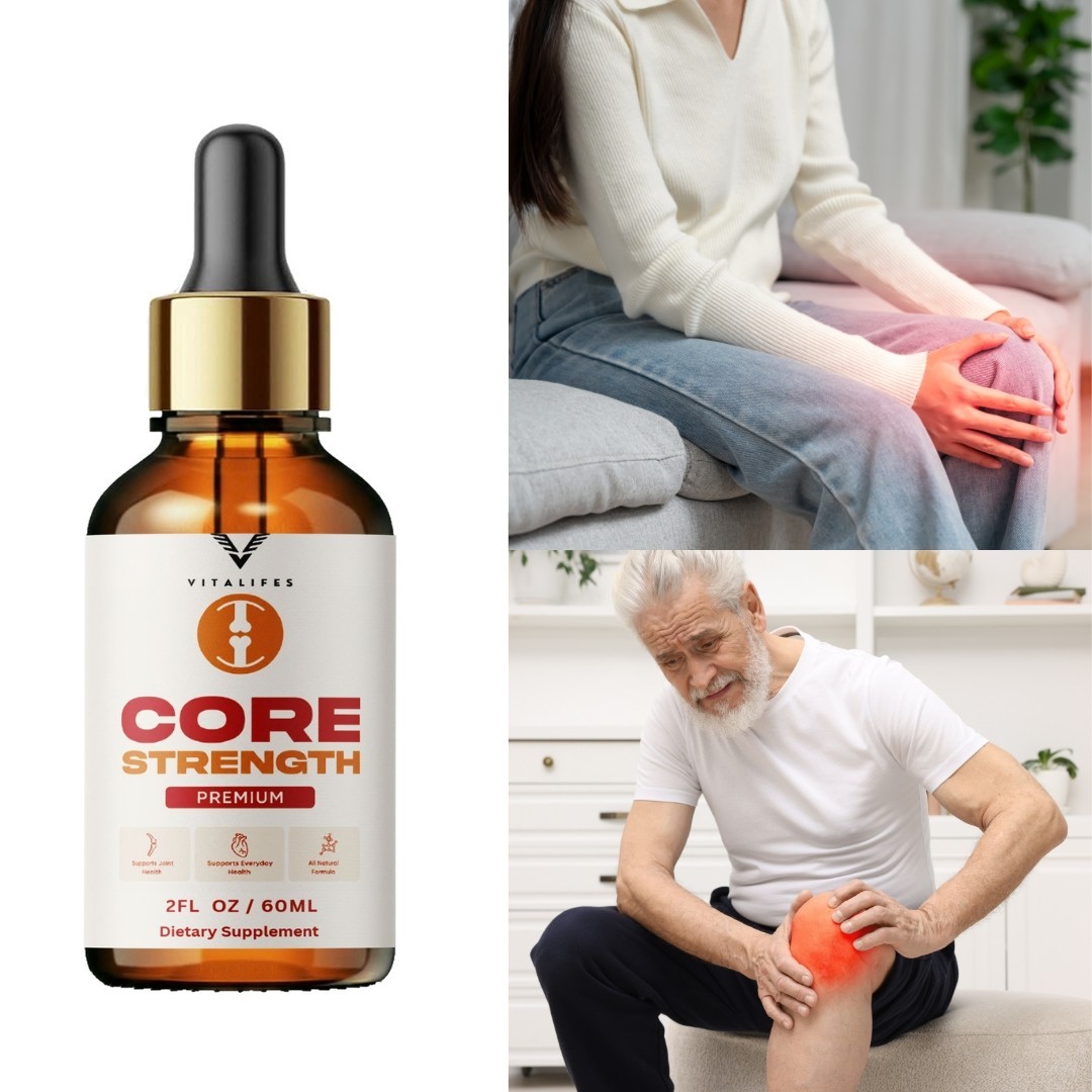 (3 Pack) Core Strength Premium Drops Herbal Formula Liquid Supplement 60ml