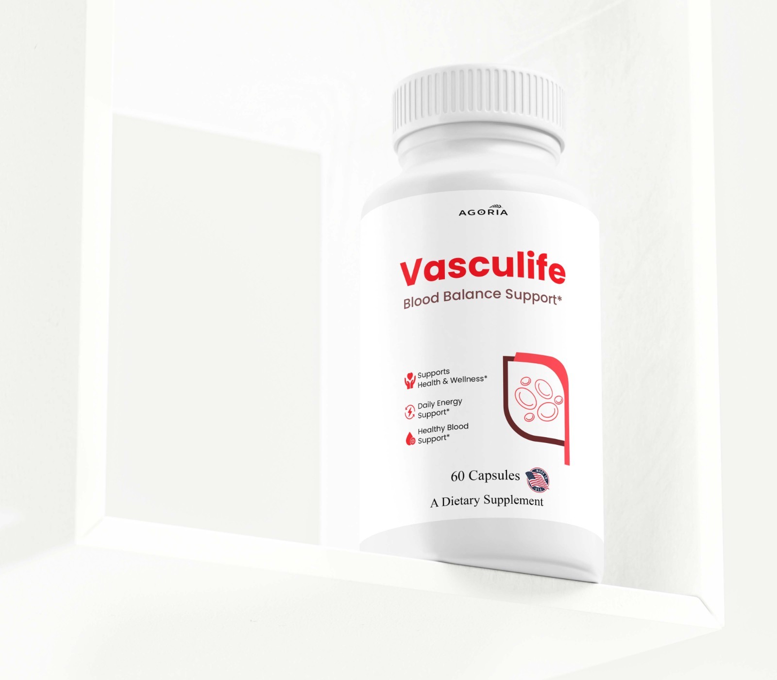 (1 Pack) Vasculife Blood Balance, Vasculife Advanced Blood Health Capsules