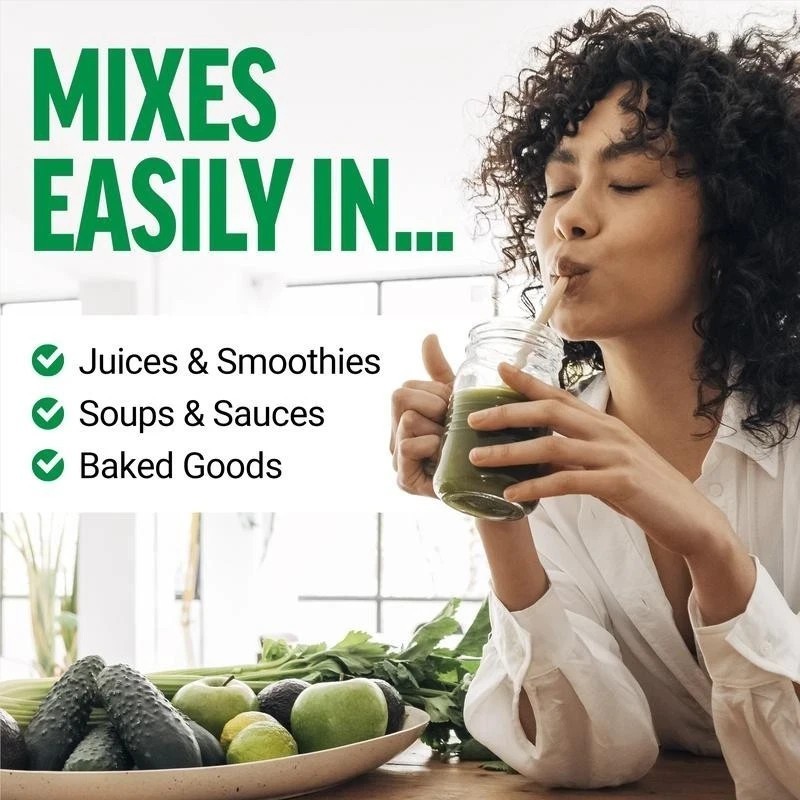 NEW Force Factor Smarter Greens Daily Wellness Powder, Superfood Powder