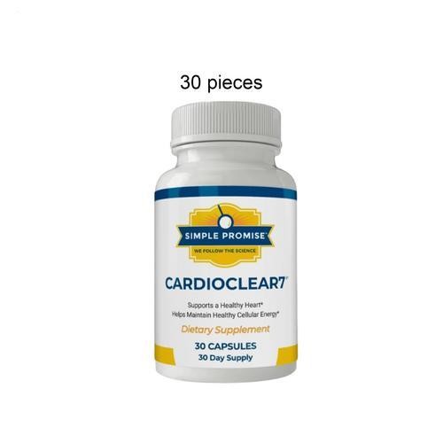 Cardio Transparent 7 – Capsules 30 New/Sealed Exp 9/2026 Free Shipping!