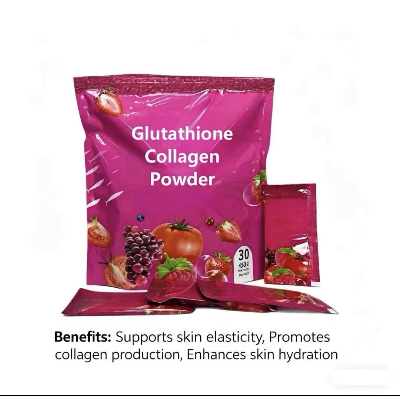 Glutathione Collagen Powder 30 Sachets Beauty Skin Whitening Collagen