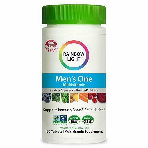 Rainbow Light Men’s One Multivitamin Tablet – 150 Count