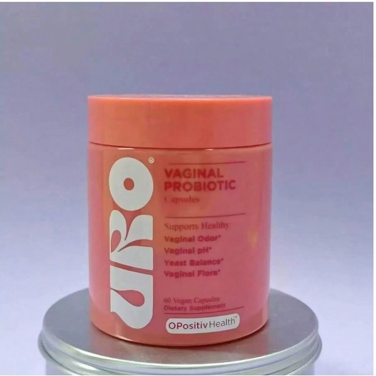 Positiv O URO Vaginal Probiotics 60 Count for Women PH Balance with Prebiotics