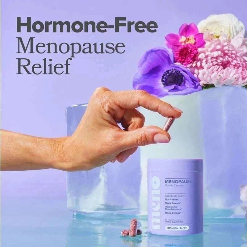 O Positiv MENO Vitamins for Menopause-Menopause Supplement for Women-30 Servings