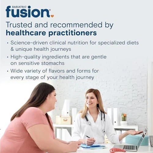 Bariatric Fusion Iron Supplement 60mg with Vitamin C | Easy to Swallow Capsule |
