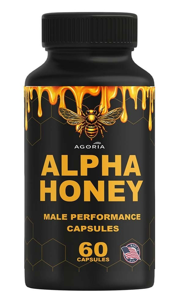 ( 1 Pack ) Alpha Honey Male Performance Capsules, AlphaHoney Capsules Supplement