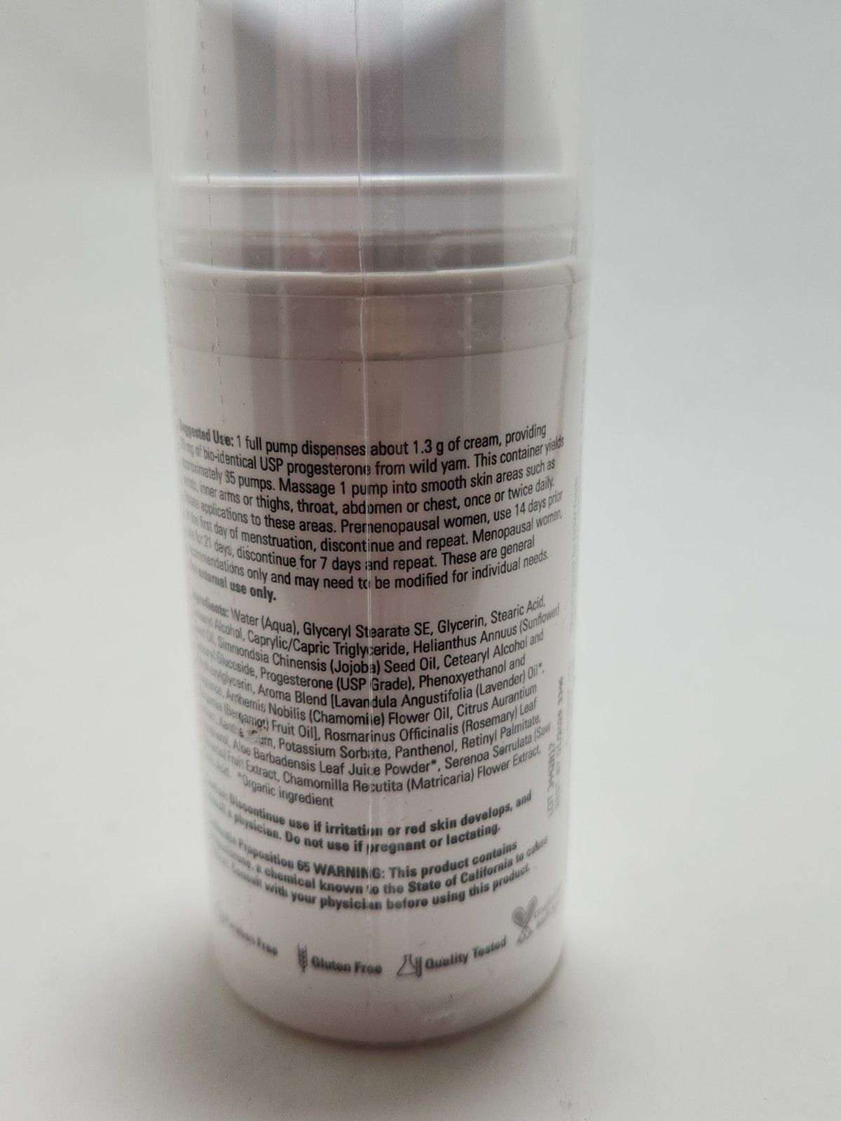NOW FOODS Progesterone from Lavender Balancing Skin Cream 3 oz, Natural from yam