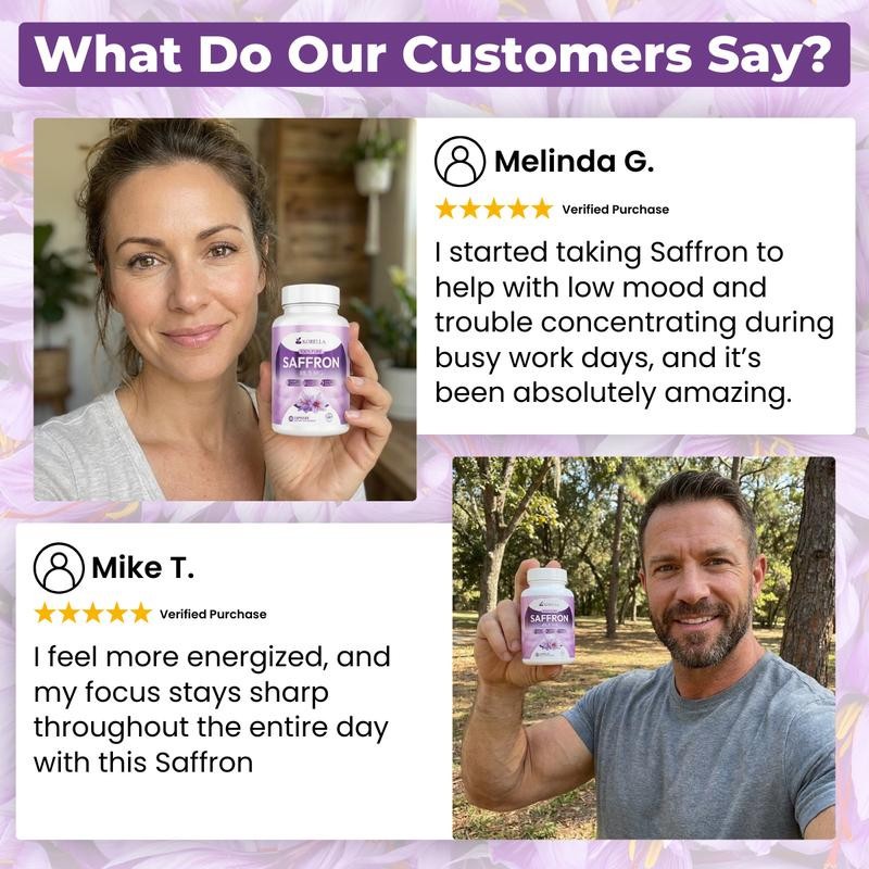 1-3 pack Korella Saffron Extract [88.5Mg] for Stress, Mood & Focus – Natural