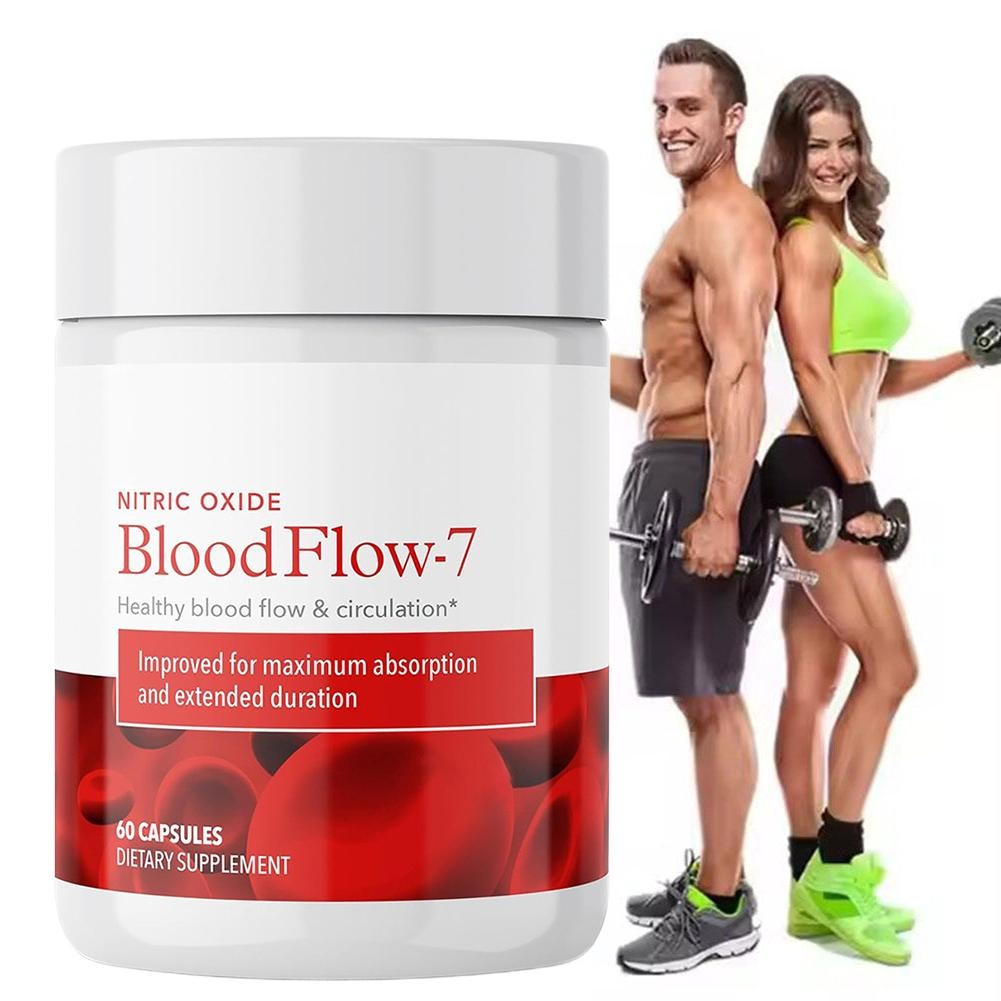 1-5 PACK Juvenon BloodFlow7 Blood Circulation Support Formula 60ct Softgels USA