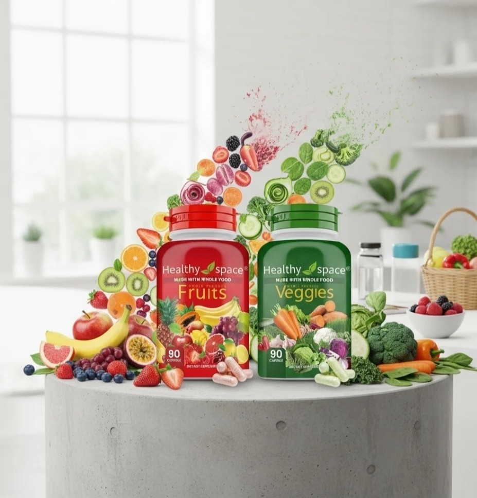 Nature’s Fruits & Vegetables, Whole Food Supplement, 90 Capsules Each Exp: 01/27