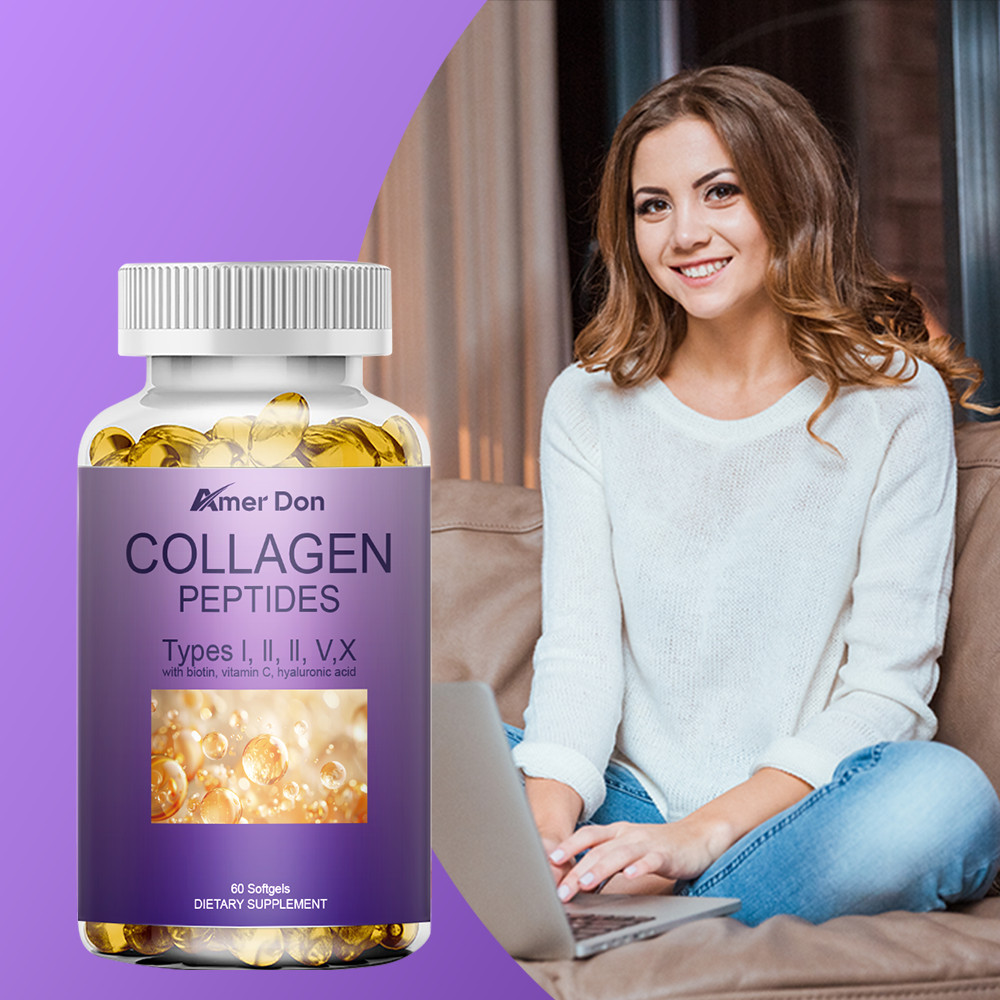 Wrinkle Remove Anti-aging Dietary Capsules Vitamins Collagen Pills Free Shipping