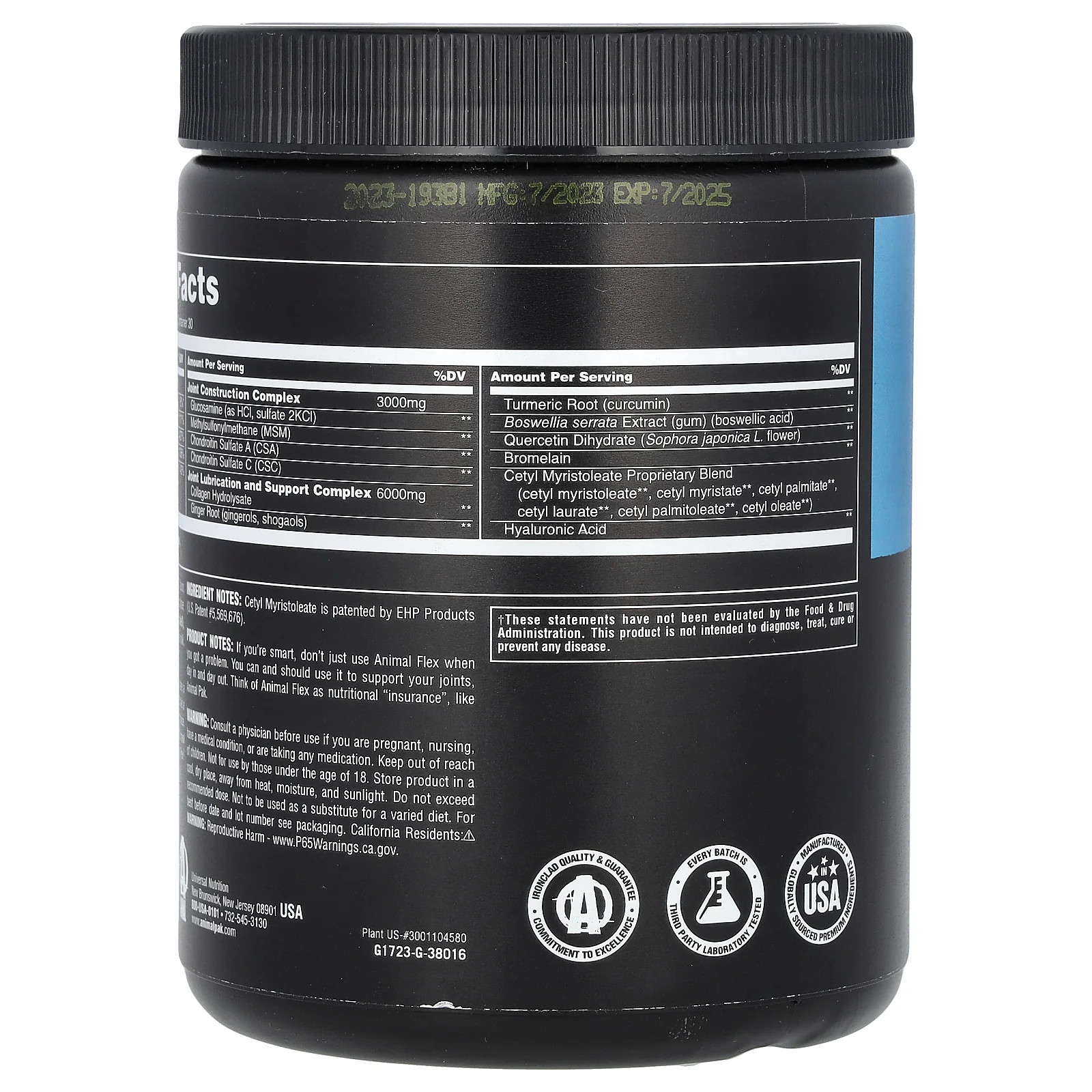 2 X Animal, Flex� Powder, Cherry Berry, 13 oz (369 g)
