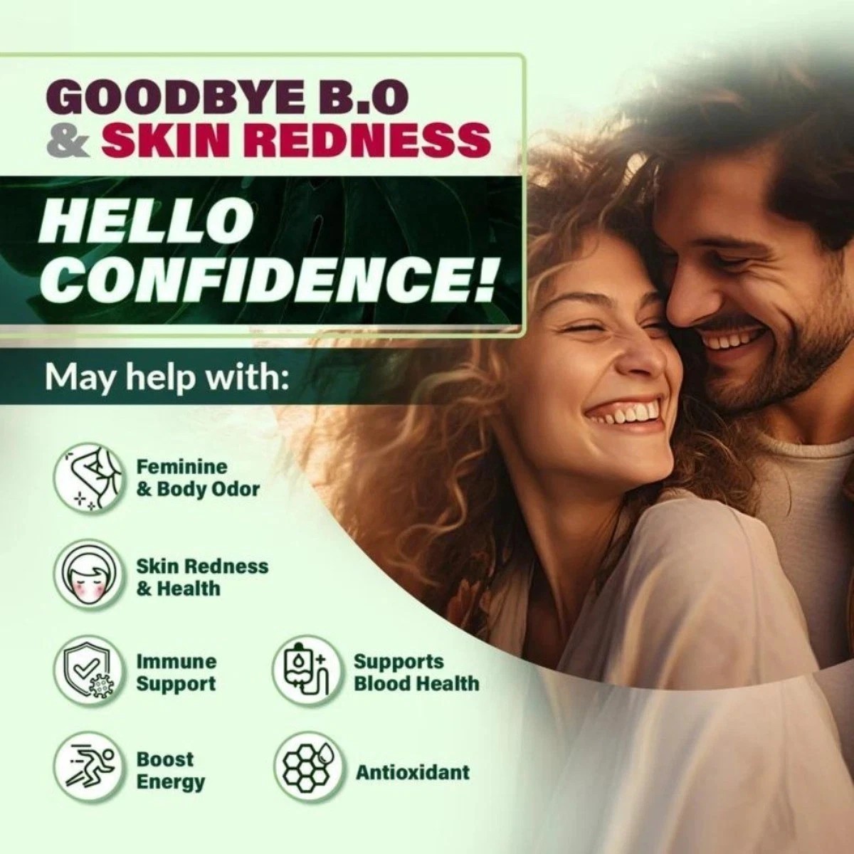 Benevolent Liquid Chlorophyll Drops 4 Month Supply Alcohol Free Detox
