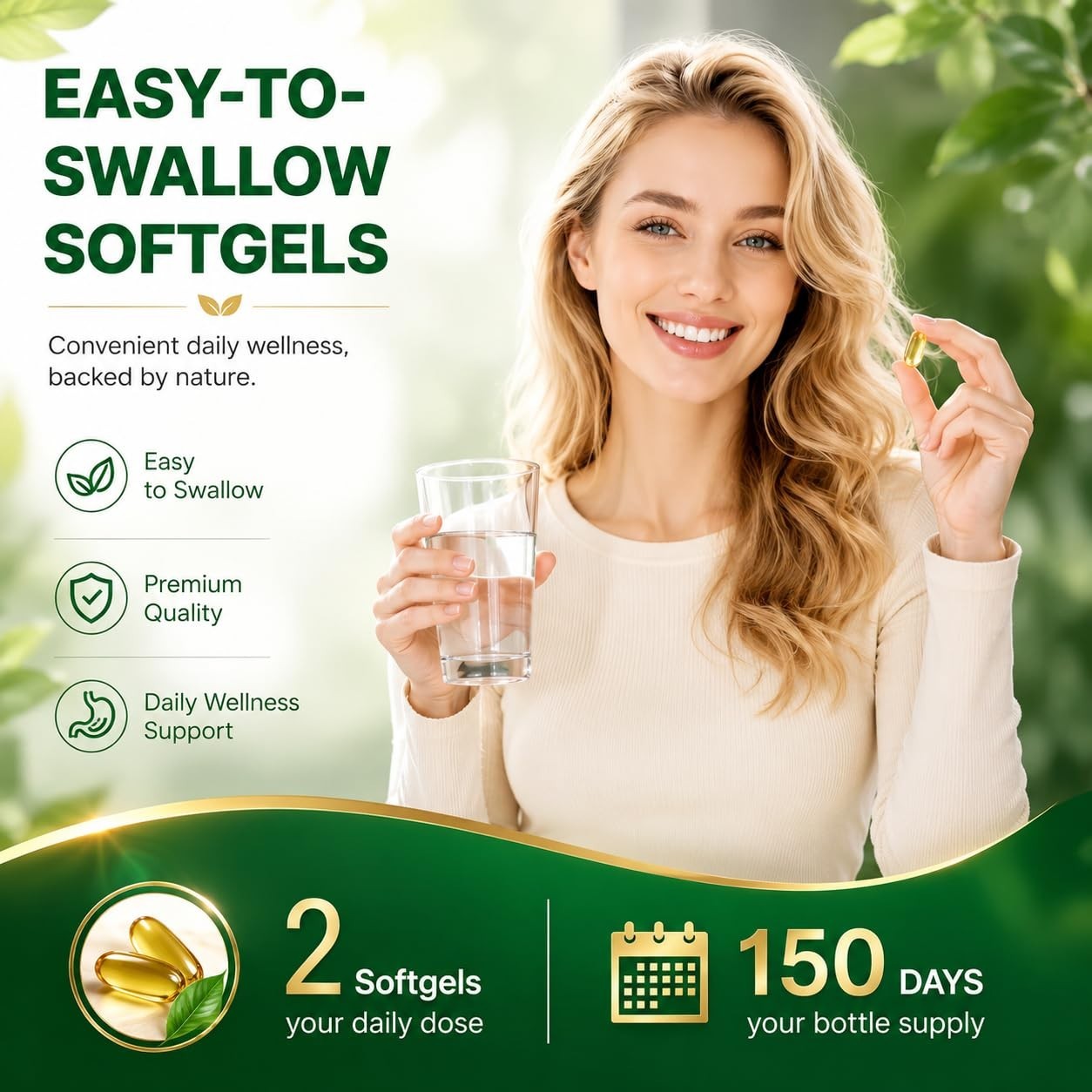 Organic Oregano Oil & Black Seed Oil Softgels, Immune Support, 300 Count, Non-GM
