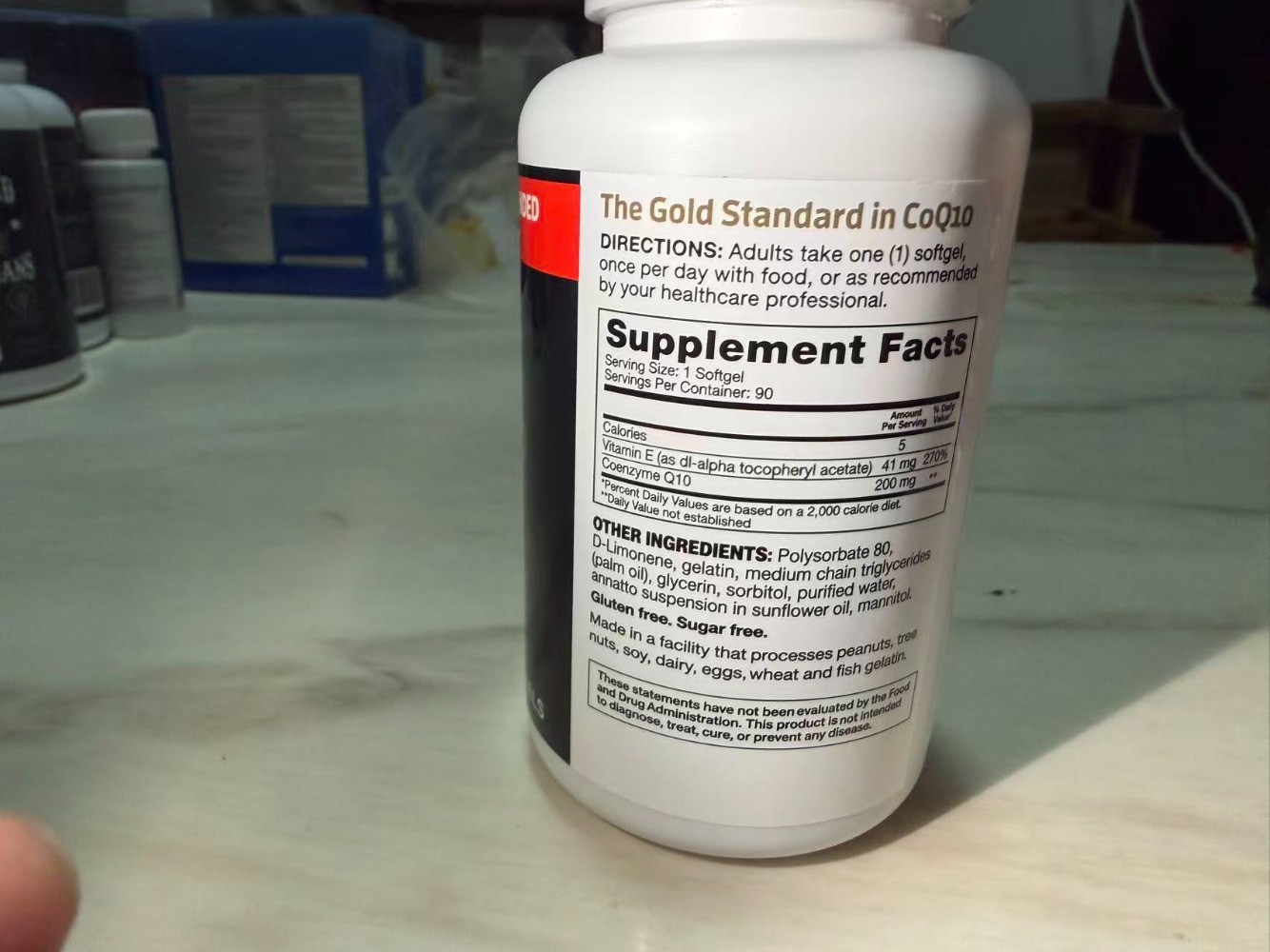 Qunol CoQ10 200mg Softgels – Ultra High Absorption Coenzyme Supplements3 bottles