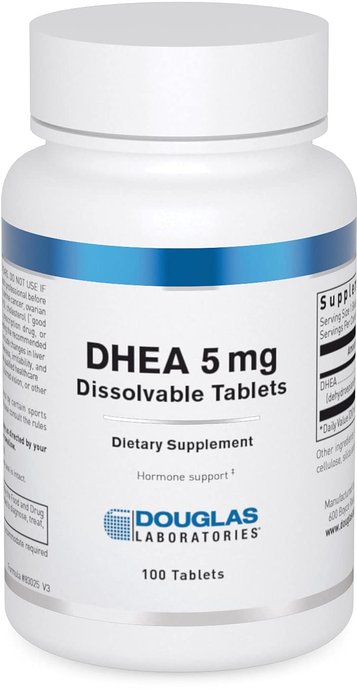 Douglas Laboratories DHEA 5 mg Dissolvable Tablets – 100 Count (Pack of 1)