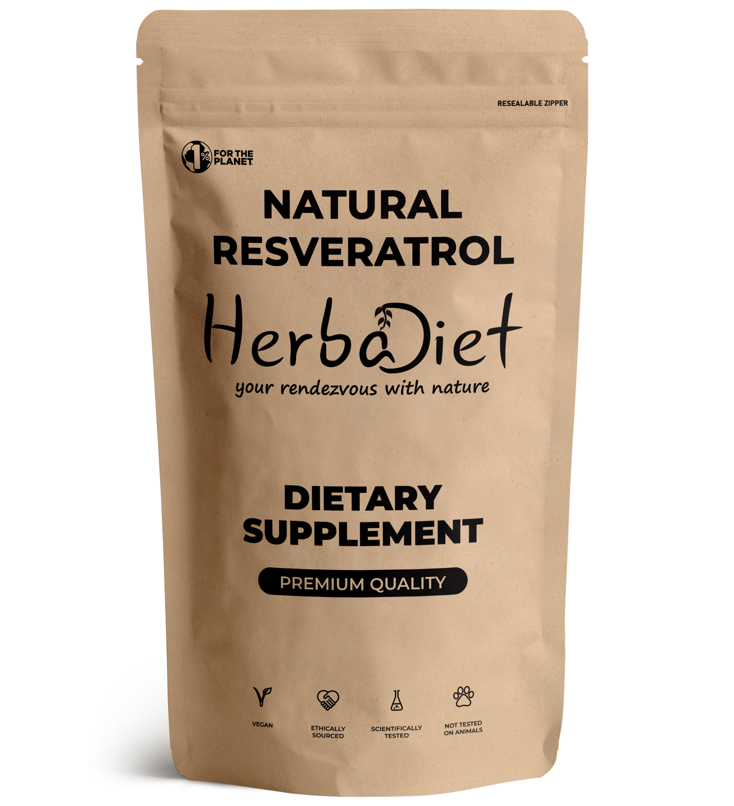 Trans Resveratrol Powder 100% Pure Antioxidant for Anti-Aging & Wellness