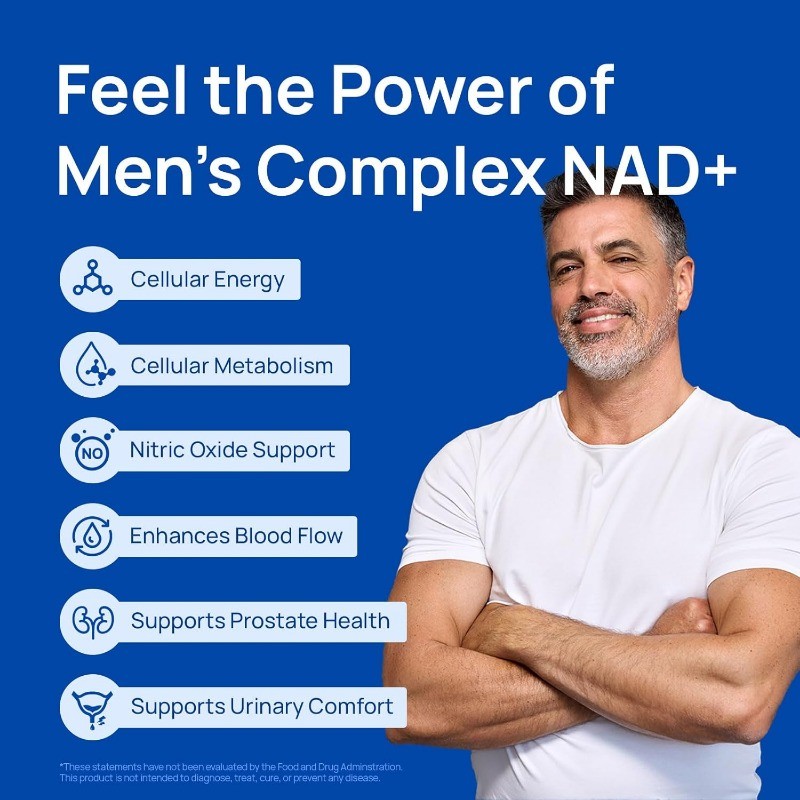 1/3/5x Selerb Men’s Health CoQ10 Prostate Support Resveratrol Supplement 60ct